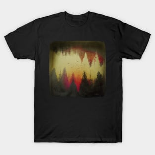 Distorted Trees and Landscape II T-Shirt